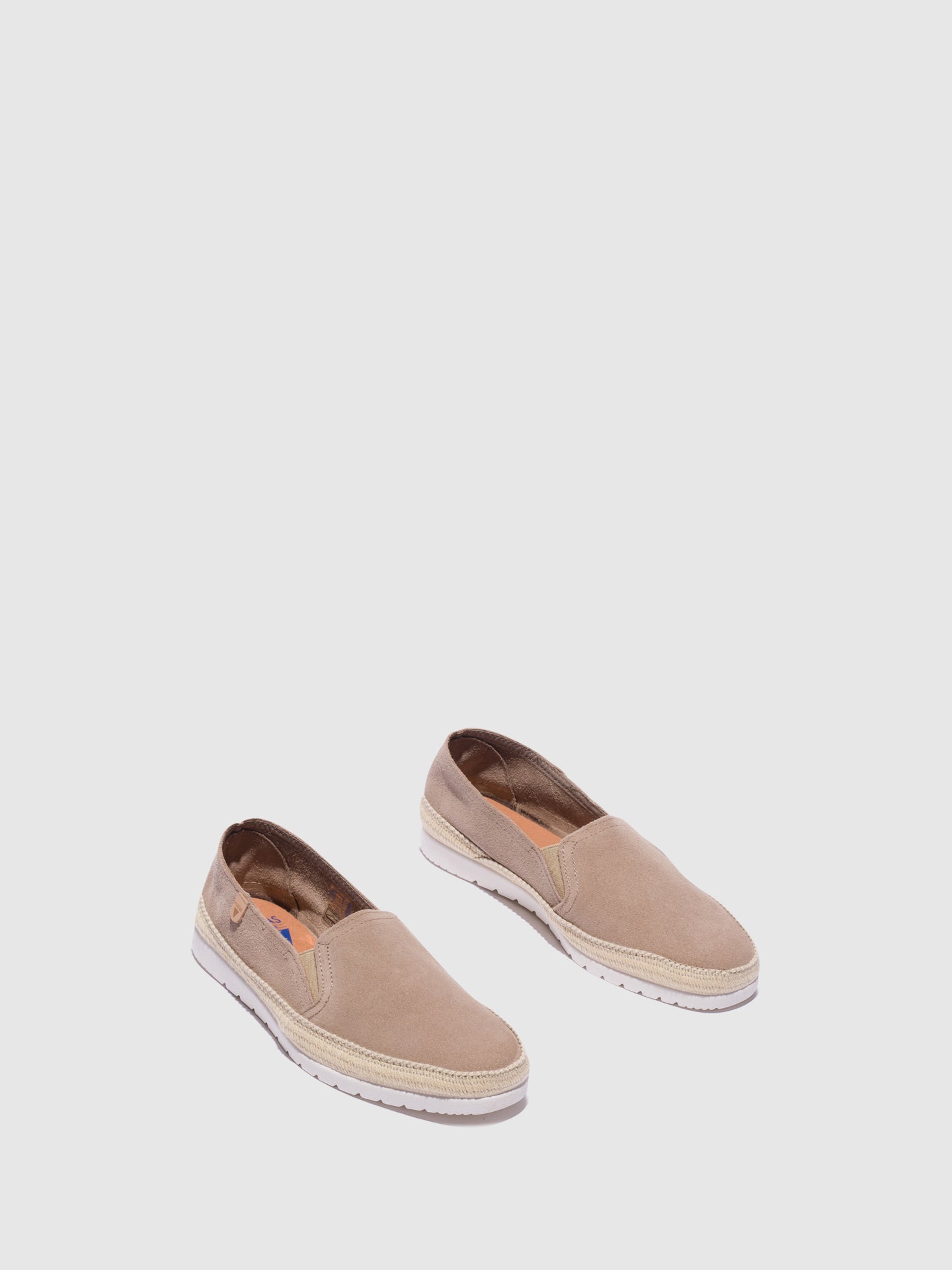 Verbenas Sapatos Loafer em Taupe